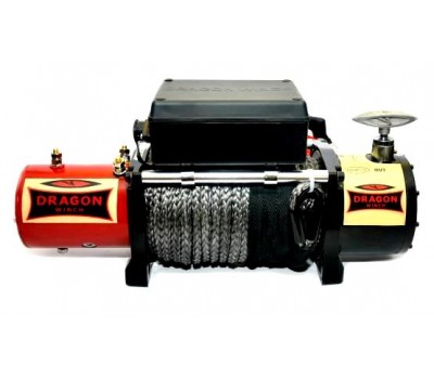 Лебедка автомобильная электрическая DWM 12000 HD synthetic